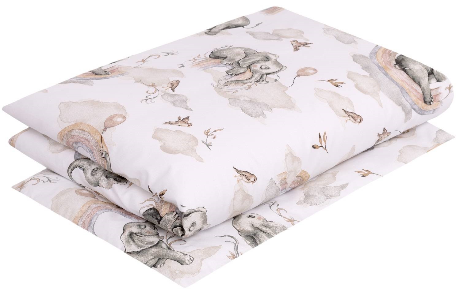 Slika od Navlaka za posteljinu od 2 dijela 100x135cm Infantilo Slon